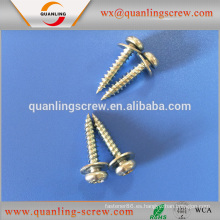 China venta por mayor alta calidad pan cabeza con arandela tornillo de cabeza hexagonal autorroscante